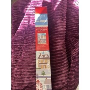 Artist's Loft Paint By Number Kit: Winter Village 16"x20"